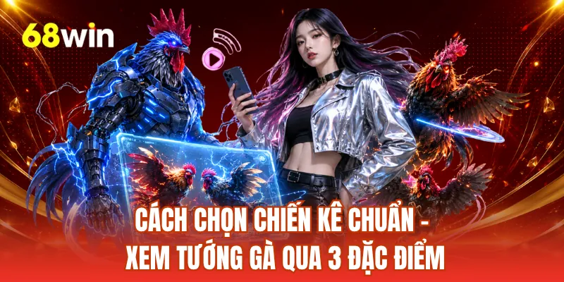 Cách Chọn Chiến Kê Chuẩn - Xem Tướng Gà Qua 3 Đặc Điểm