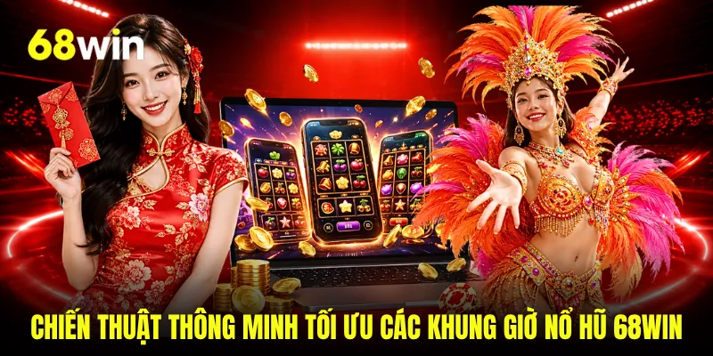 Chiến thuật thông minh tối ưu các khung giờ nổ hũ 68WIN
