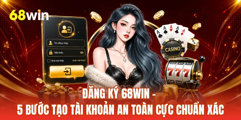 Đăng Ký 68WIN - 5 Bước Tạo Tài Khoản An Toàn Cực Chuẩn Xác