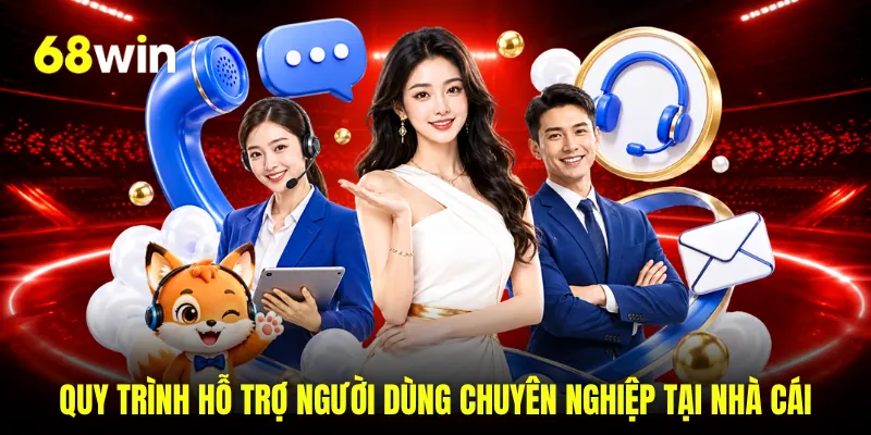 Quy trình hỗ trợ người dùng chuyên nghiệp tại nhà cái