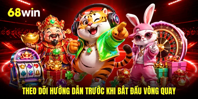 Theo dõi hướng dẫn trước khi bắt đầu vòng quay